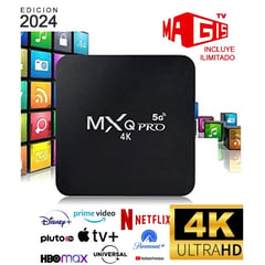 GENERICO - TV BOX 4K VERSIÓN 2024 64GB 4GB RAM