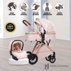 KIDDO - Coche Moisés de Lujo «CLOUIS» Edición Limitada Beige