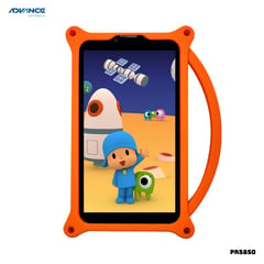 ADVANCE - TABLET PARA NIÑOS PRIME 7 PULGADAS 1GB RAM 16GB ROM - PR5850 + CASE DINO ANARANJADO