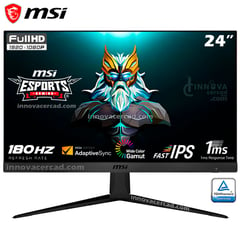 MSI - Monitor gaming G2412F 24″ FHD Fast IPS 180Hz 1ms Adaptive Sync