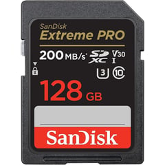 SANDISK - Tarjeta de memoria Extreme PRO SDXC UHS-I de 128 GB