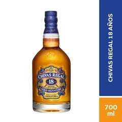 CHIVAS REGAL - Whisky 18 años 700ml