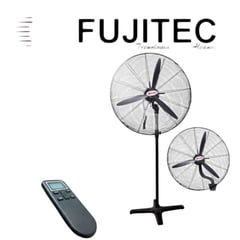 FUJITEC - VENTILADOR INDUSTRIAL 2EN1 DE 30 CF- 3002CR CON CONTROL REMOTO