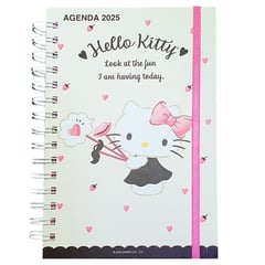 SANRIO - AGENDA 2025 TAMAÑO A5 FUN DAY HELLO KITTY