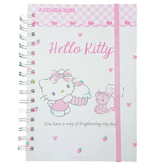 SANRIO - AGENDA 2025 TAMAÑO A5 CUTEST STYLE HELLO KITTY