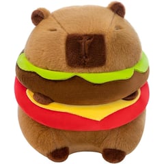 XCLUSIVE - PELUCHE CAPIBARA CAPYBARA HAMBURGUESA 24CM