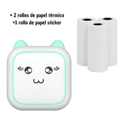 KAWAI - Mini Impresora de Gatito bluetooth