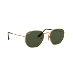 RAY BAN - Lentes De Sol Hexagonal Rb3548N 001 54-21 Dorado