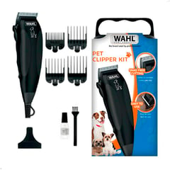 WAHL - Maquina de Mascota Pet Clipper Kit 9 Piezas