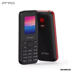 IPRO - CELULAR BASICO A6 MINI 2G DUAL SIM - ROJO