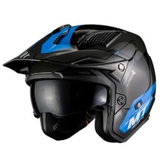 MT HELMETS - CASCO MT DISTRICT SV SUMMIT AZUL MATE M