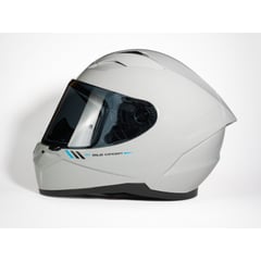 MT HELMETS - CASCO MT SEGMENT-DOT SOLID GRIS BRILLO L