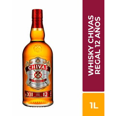 CHIVAS REGAL - Whisky 12 años 1L