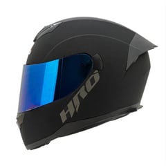 HRO - CASCO HRO-511 SOLID NEGRO VI IRI AZL XL