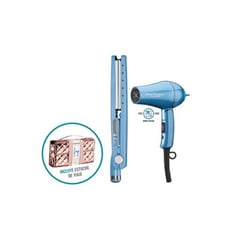 BABYLISS PRO - Combo De Viaje Plancha Y Secadora BaBylissPRO BNTH0LBGNPE