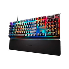 STEELSERIES - Teclado Gamer Apex Pro con Pantalla OLED