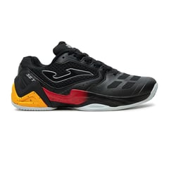 JOMA - Tennis Hombre Set 24 Negro Rojo