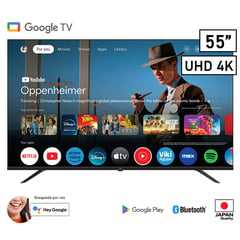 GENERICO - Televisor JVC 55" Ultra HD 4K Google Tv LT-55KB548 2024