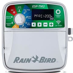 RAINBIRD - Programador de riego Serie ESP-TM2 de 4 estaciones -marca Rain Bird