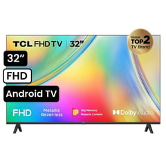 TCL - Televisor 32” FHD Android TV 32S5400AF