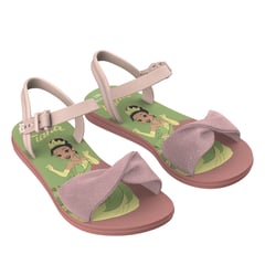 PRINCESA - Sandalias Deluxe Tiana Verde Lila Niña