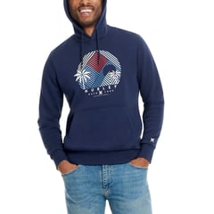 HURLEY - Sueter o Polera Con Capucha Hombre - Azul