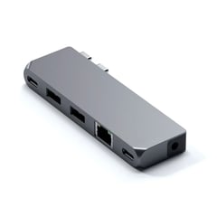 SATECHI - ADAPTADOR HUB MINI PRO USB-C GRIS 96W USB PN 810086360291