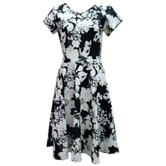 SHEY DI - Vestido elegant floral corto