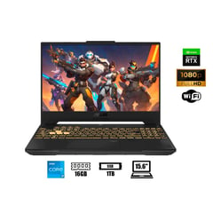 ASUS - LAPTOP TUF GAMING F15 IPS CORE I7-13620H / 16GB DDR5 / SSD 1TB / RTX 4050 6GB/15.6″ FHD