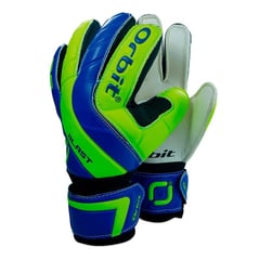 ORBIT - GUANTES DE ARQUERO FÚTBOL CON VARILLA MODELO BLAST NIÑOS AZUL