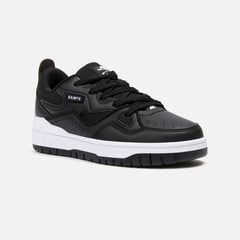 NEW ATHLETIC - Zapatillas Skateboarding Saints67 Negro Con Blanco Mujer