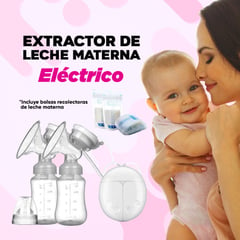 TECH CARE - Extractor Eléctrico De Leche Materna+bolsas colectoras