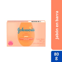 JOHNSON AND JOHNSON - Jabón en Barra Johnsons Baby Glicerinado Piel Delicada 80g