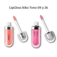 KIKO MILANO - 2 3D Hydra LipGloss tono 09 y 26