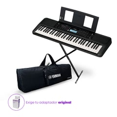 YAMAHA - TECLADO PSR-E383 PACK SENSIBLE - NUEVO MODELO