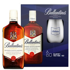 BALLANTINES FINEST - Whisky 700ml + Vaso