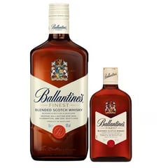 BALLANTINES FINEST - Whisky 700ml + Ballantines 200ml