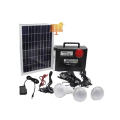 GENERICO - Kit Solar Portátil con panel solar incluido Cafini CN-L8995XT