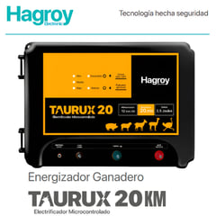 HAGROY - Energizador Ganadero de 2punto5J - 20KM