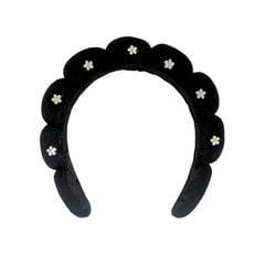 REVEL - Vinchas Diademas Corona acolchado - Negro