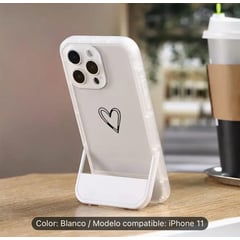 GENERICO - Case para iphone 11 - Carcasa con soporte