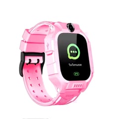 GENERICO - Smartwatch para niños Q19 Rosado con Tarjeta Sim y Rastreador