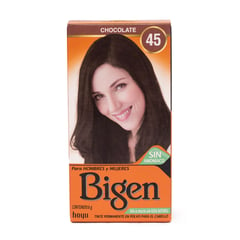 BIGEN - Tinte de Cabello en Polvo Chocolate 45 Sin amoníaco