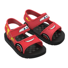 DISNEY - Sandalias Canasta Rayo McQueen Cars Rojo Niño