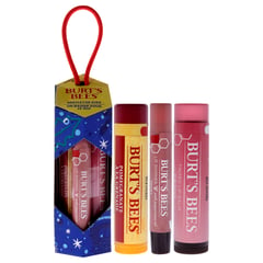 BURTS BEES - Regalo Mistletoe Kiss 2023 - Rosa 3Pc