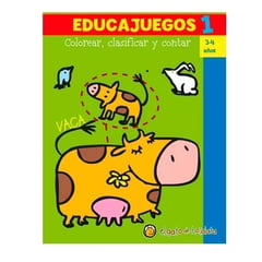 EL GATO DE HOJALATA - EDUCAJUEGOS 1 colorear, clasificar y contar 3-4 años