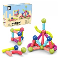 GENERICO - Juego De Bloques De Construcción Magneticos 42 pcs