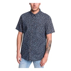 QUICK - CAMISA QUIKSILVER MODELO FRY SMALL AZUL