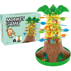 GENERICO - Mini Juego De Mesa Monos Locos Equilibrio Falling Monkeys