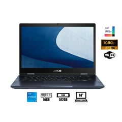 ASUS - Laptop Expertbook i7-1255U 16Gb Ram 512Gb Ssd 14 Pulg Fhd Tactil 360 + Pen + Mouse